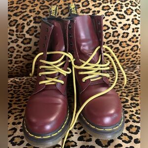 1460 Cherry Red Dr. Martens - Size 7 US